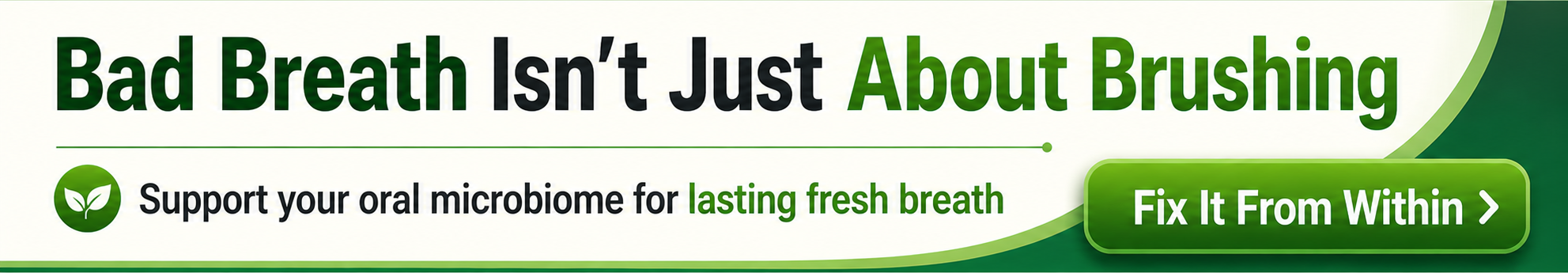 Bad Breath Banner Ad