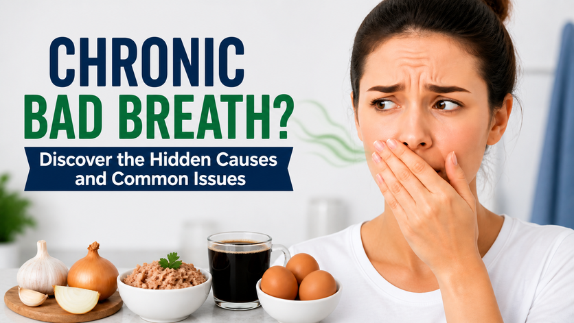 chronic bad breath causes